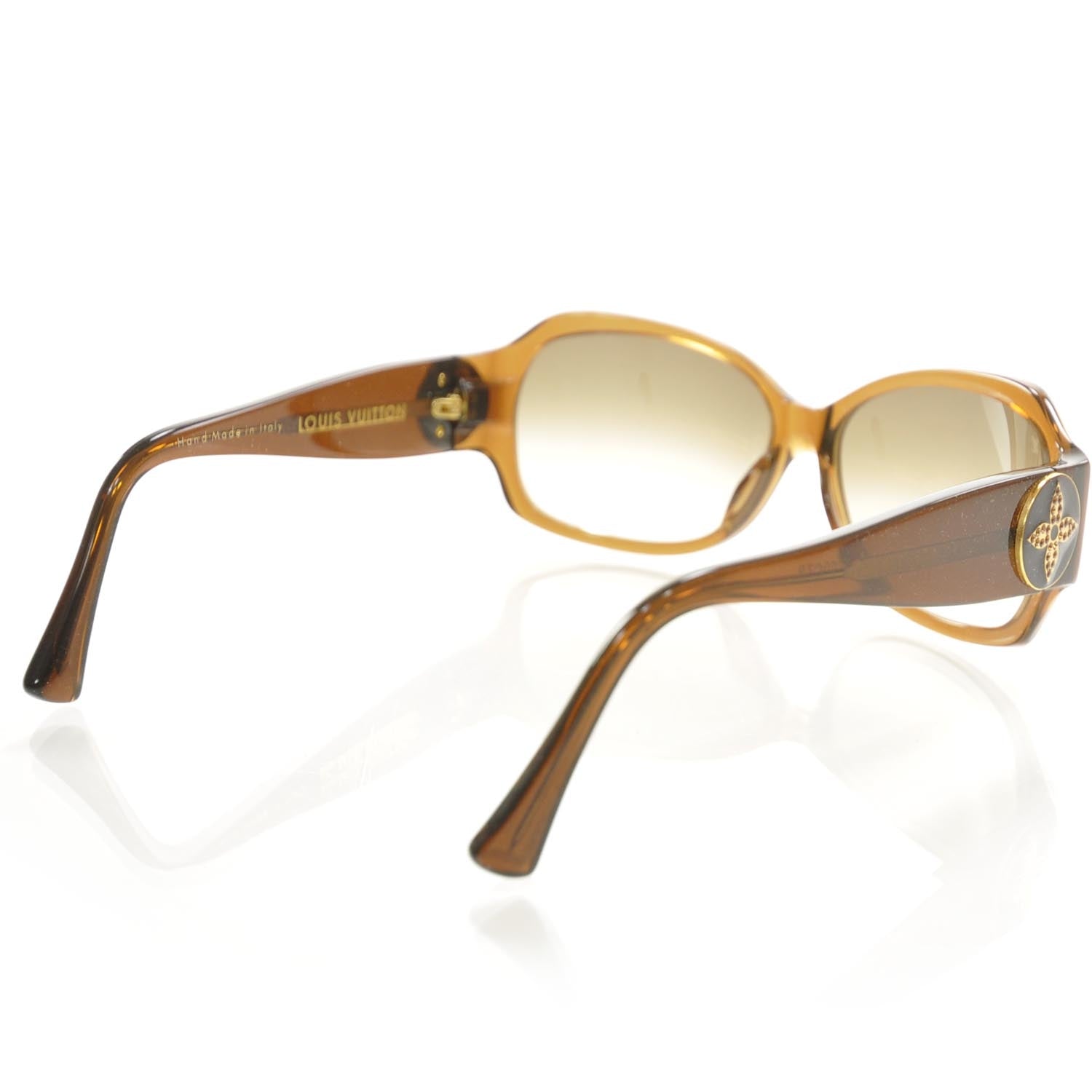 Louis Vuitton Ursula Strass Glitter Sunglasses Dark Honey 2 of 7
