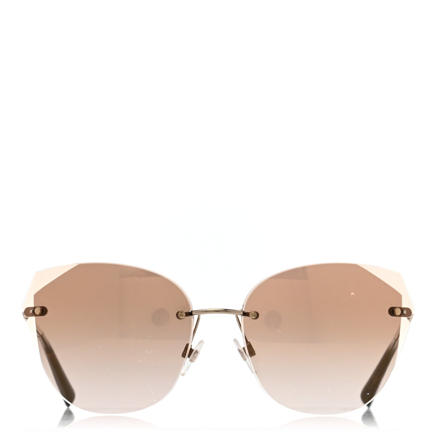Metal Cat Eye Sunglasses 4237 Gold