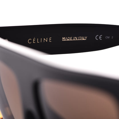 Celine Shadow Sunglasses CL 41026/S Black Havana 6 of 7