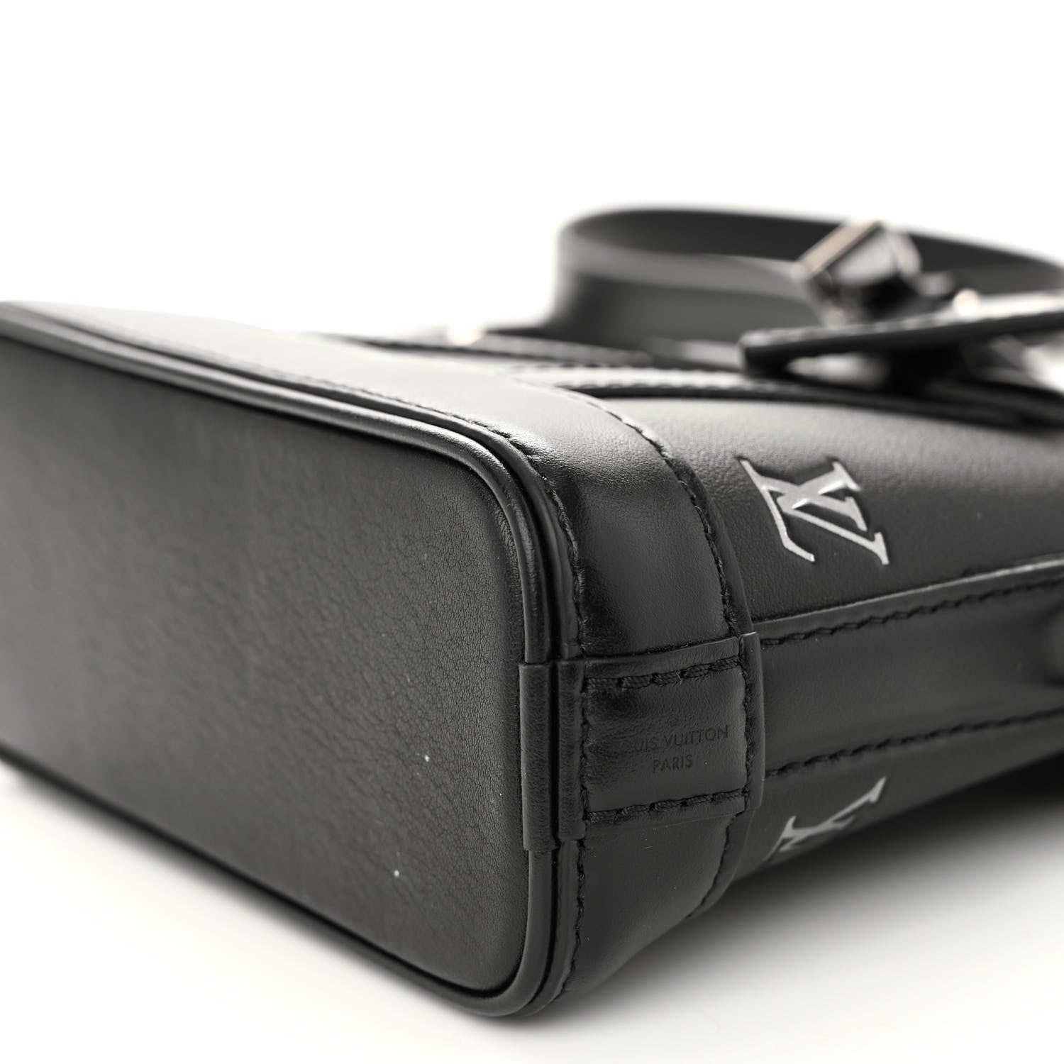 Louis Vuitton Nano Alma Black Silver 10 of 10