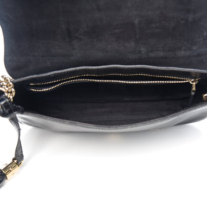 Gucci Patent Medium Soho Flap Crossbody Black 4 of 9