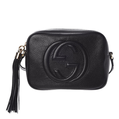 Gucci Pebbled Calfskin Small Soho Disco Bag Black 1 of 8