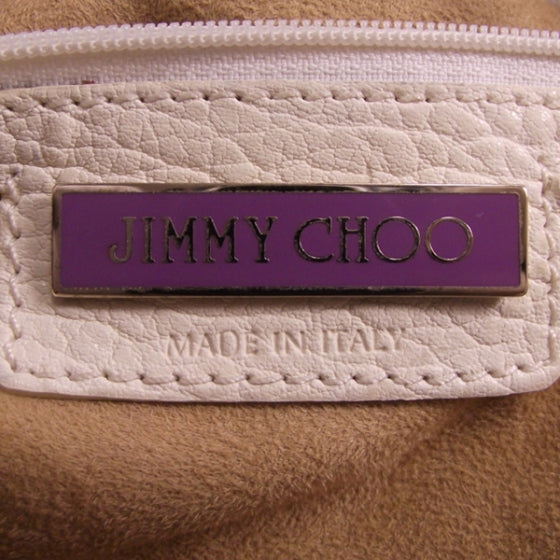 Jimmy Choo Leather Tall RAMONA Cream 8 of 10