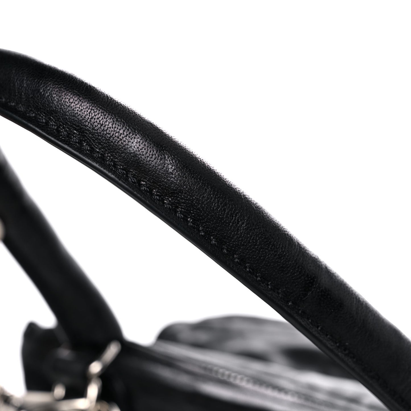 Tumbled Sheepskin Small Pandora Black