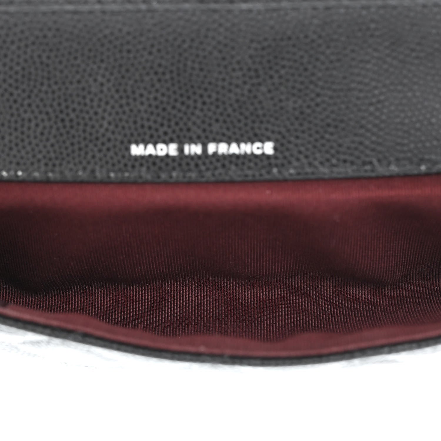 Chanel Caviar Quilted Glasses Case With Chain Black 5 of 12