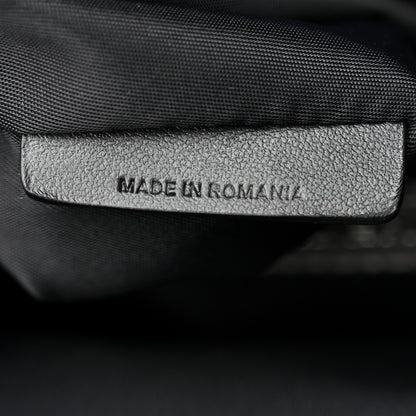 Burberry Calfskin Logo Embossed Backpack Charcoal Grey 8 of 11