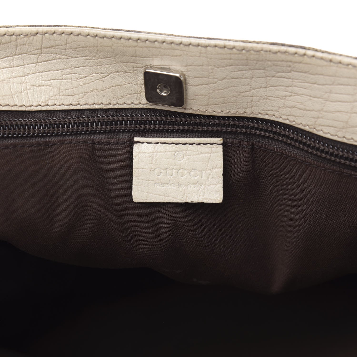 Gucci GG Plus Monogram Small Vertical Tote Off White 6 of 16