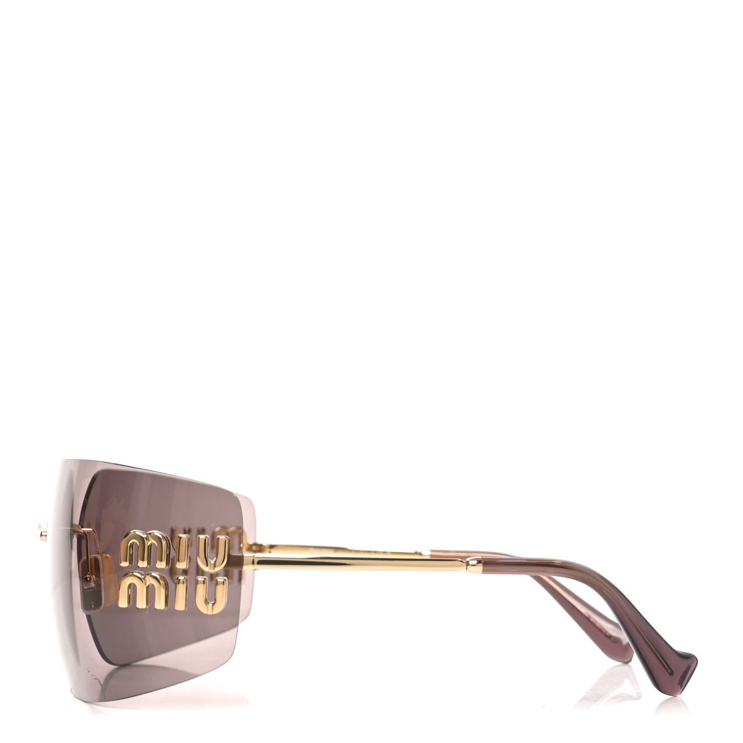 Metal Aube Sunglasses SMU54Y Purple