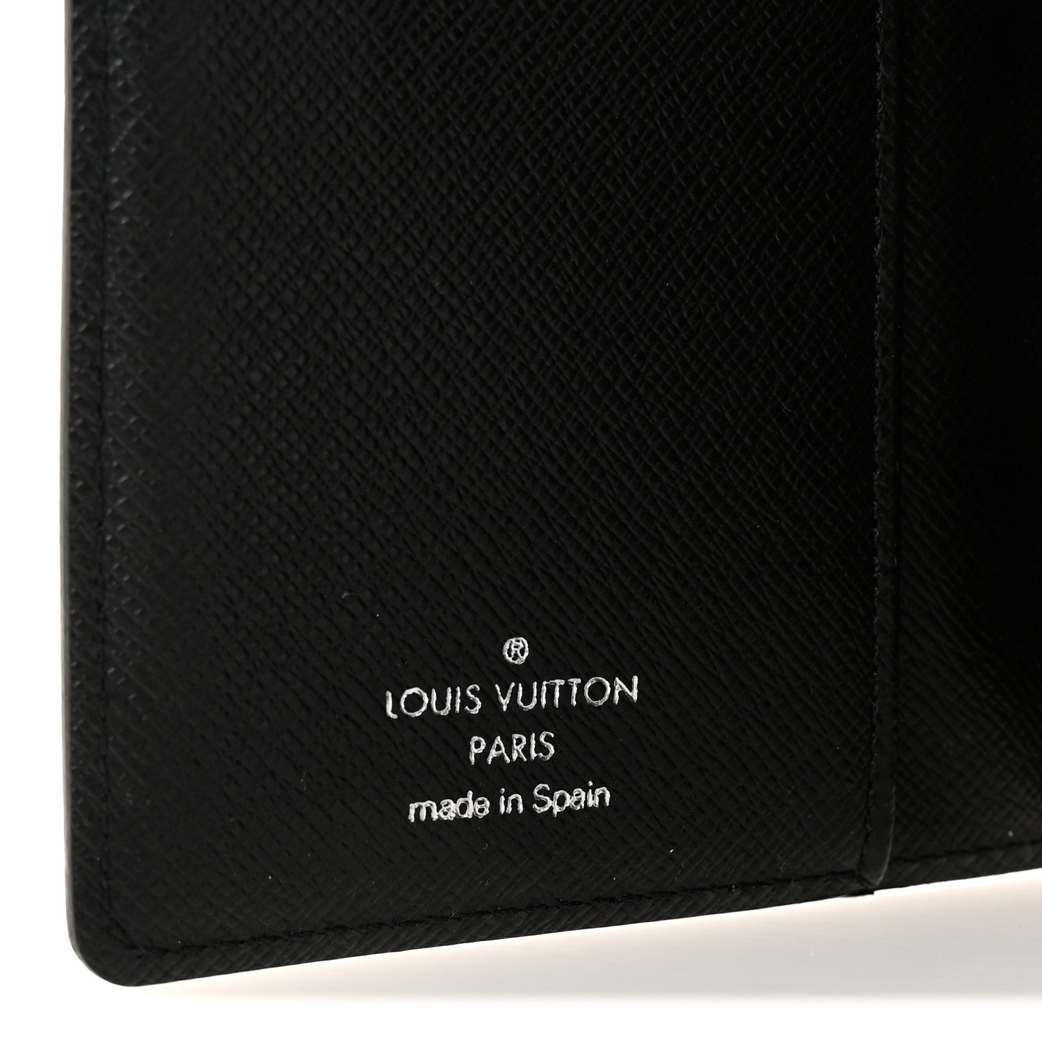 Louis Vuitton Epi Small Ring Agenda Cover Black 6 of 6