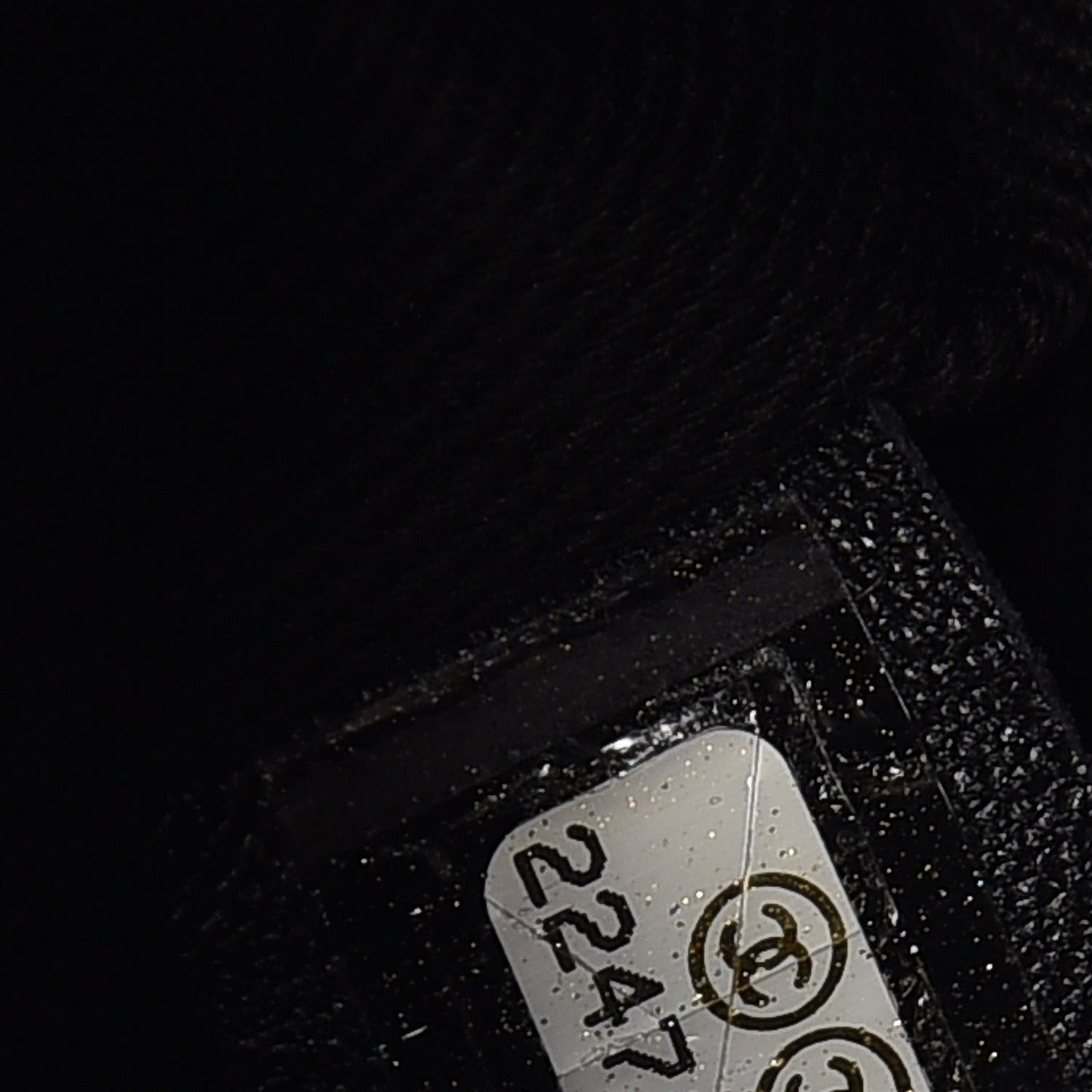 Caviar Quilted Small CC Bucket Bag Black