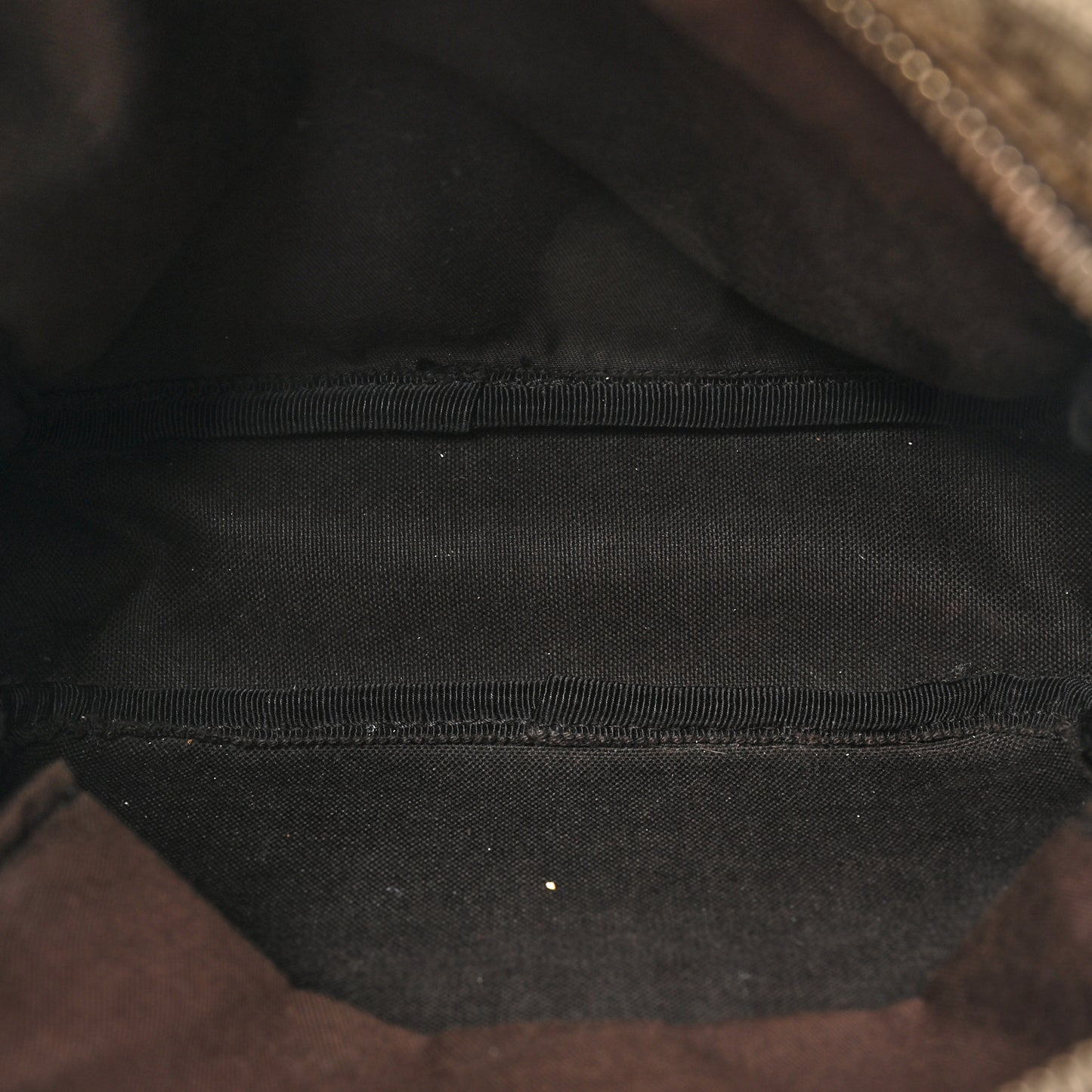 GG Plus Monogram Messenger Bag Dark Brown