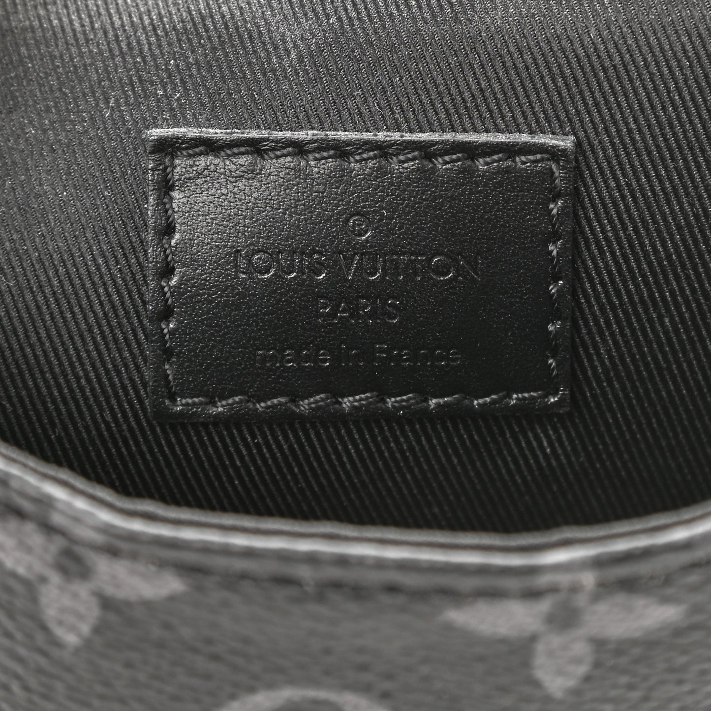Monogram Eclipse Saumur Slingbag Black