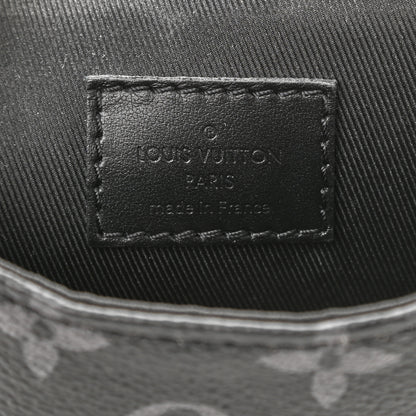 Louis Vuitton Monogram Eclipse Saumur Slingbag Black 6 of 9
