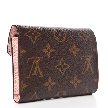 Louis Vuitton Monogram Victorine Wallet Rose Ballerine 3 of 9