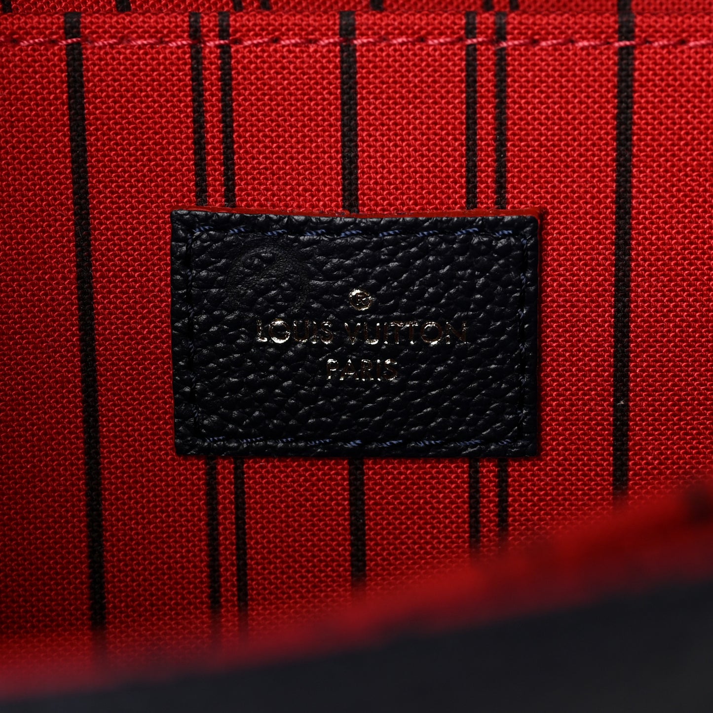 Empreinte Pochette Metis Marine Rouge