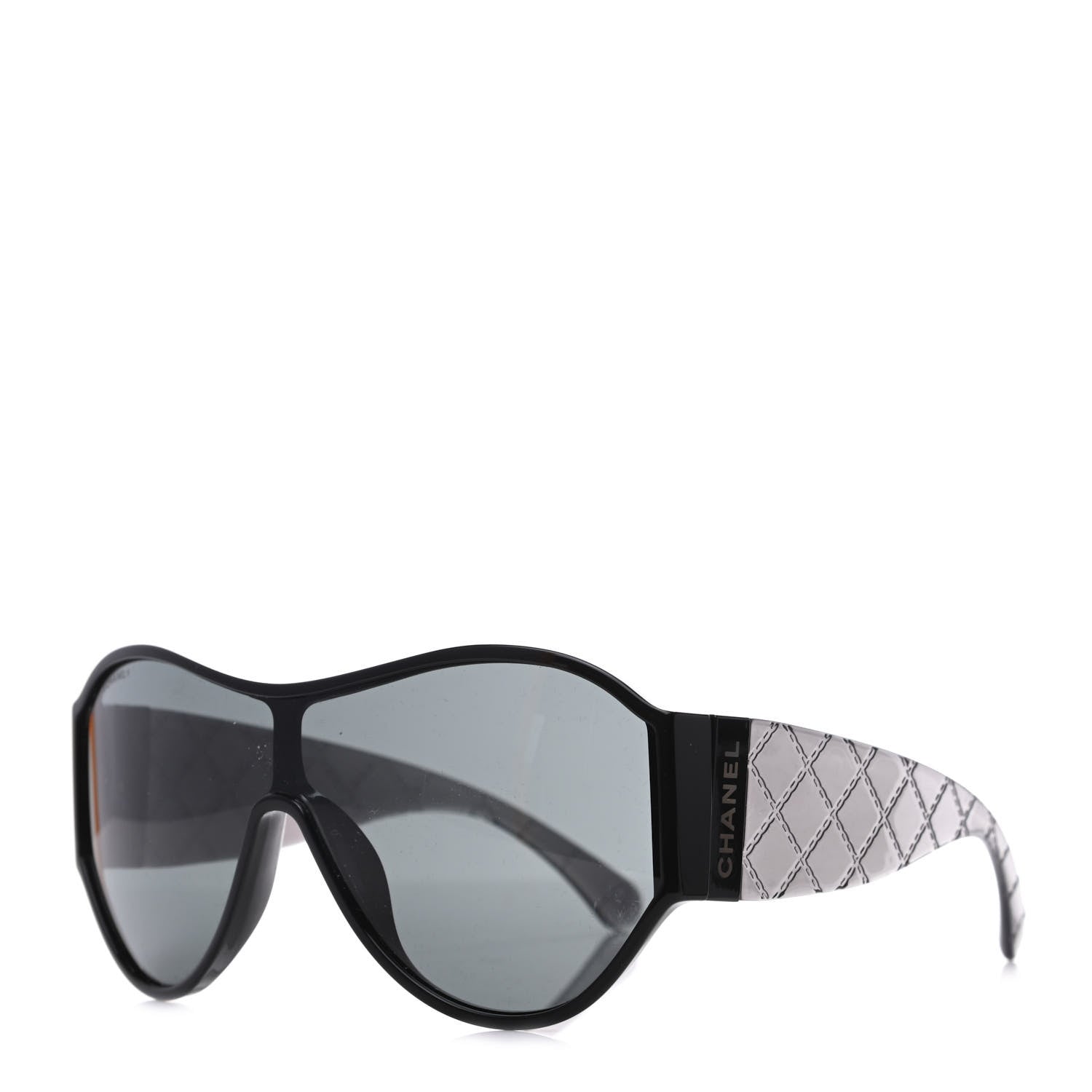 Chanel Acetate Quilted CC Sunglasses 5426 Black 1 of 8