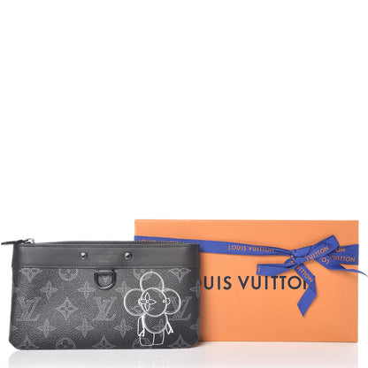 Louis Vuitton Monogram Eclipse Vivienne Pochette Apollo PM 12 of 12