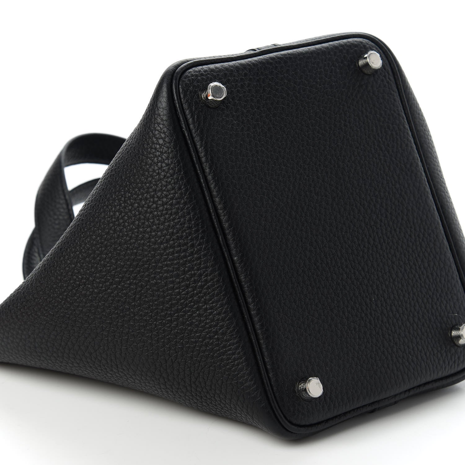 Hermes Taurillon Clemence Picotin Lock 18 PM Black 6 of 10