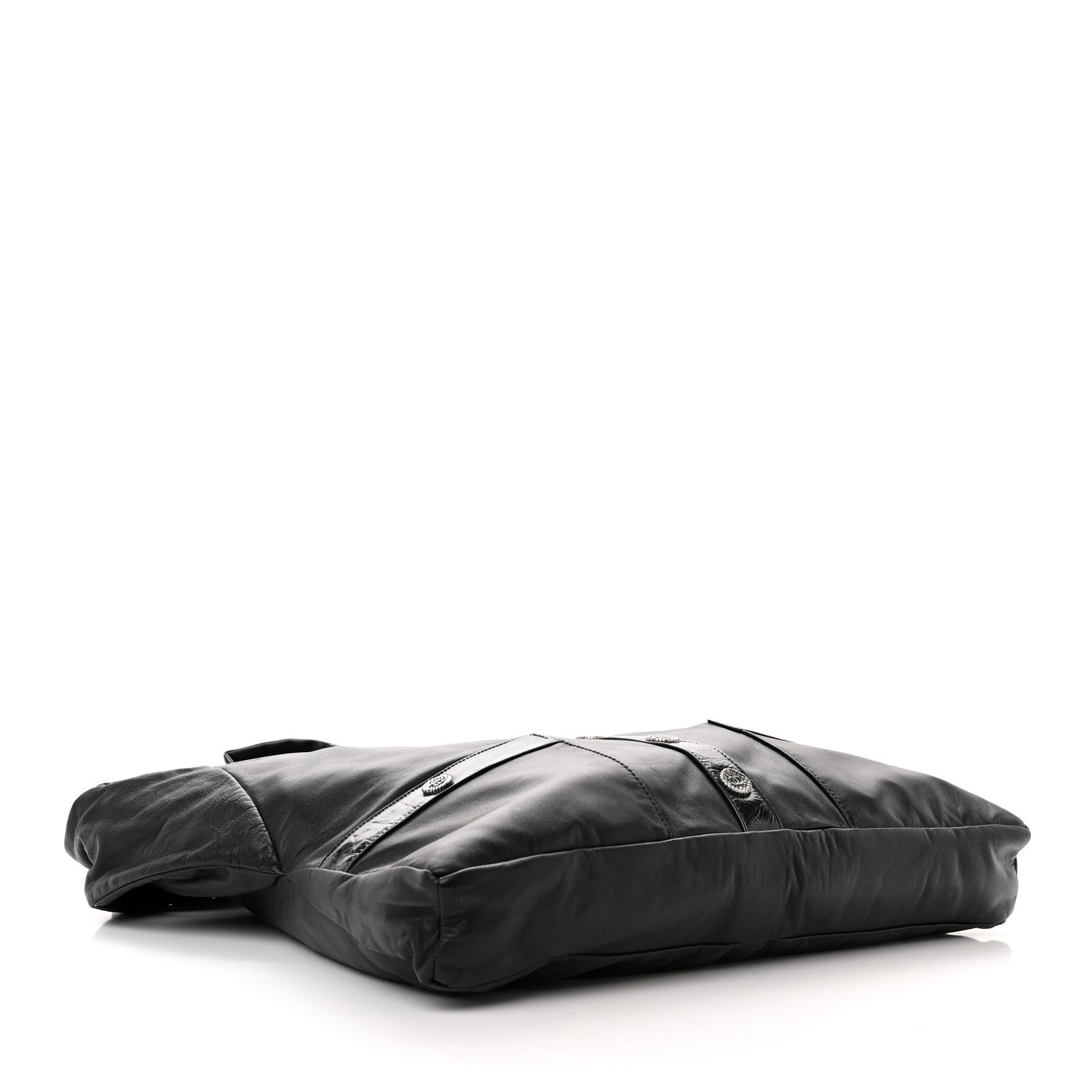 Chanel Lambskin Large Girl Bag Black 4 of 10