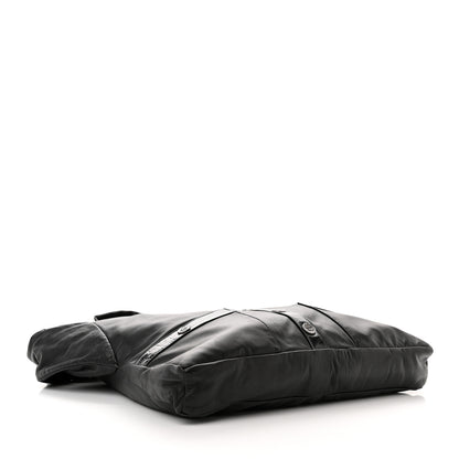 Chanel Lambskin Large Girl Bag Black 4 of 10