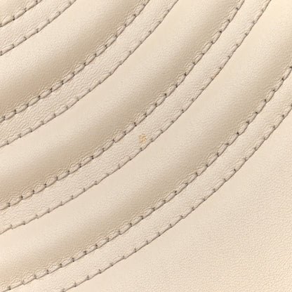 Gucci Calfskin Matelasse Small GG Marmont Shoulder Bag White 11 of 11
