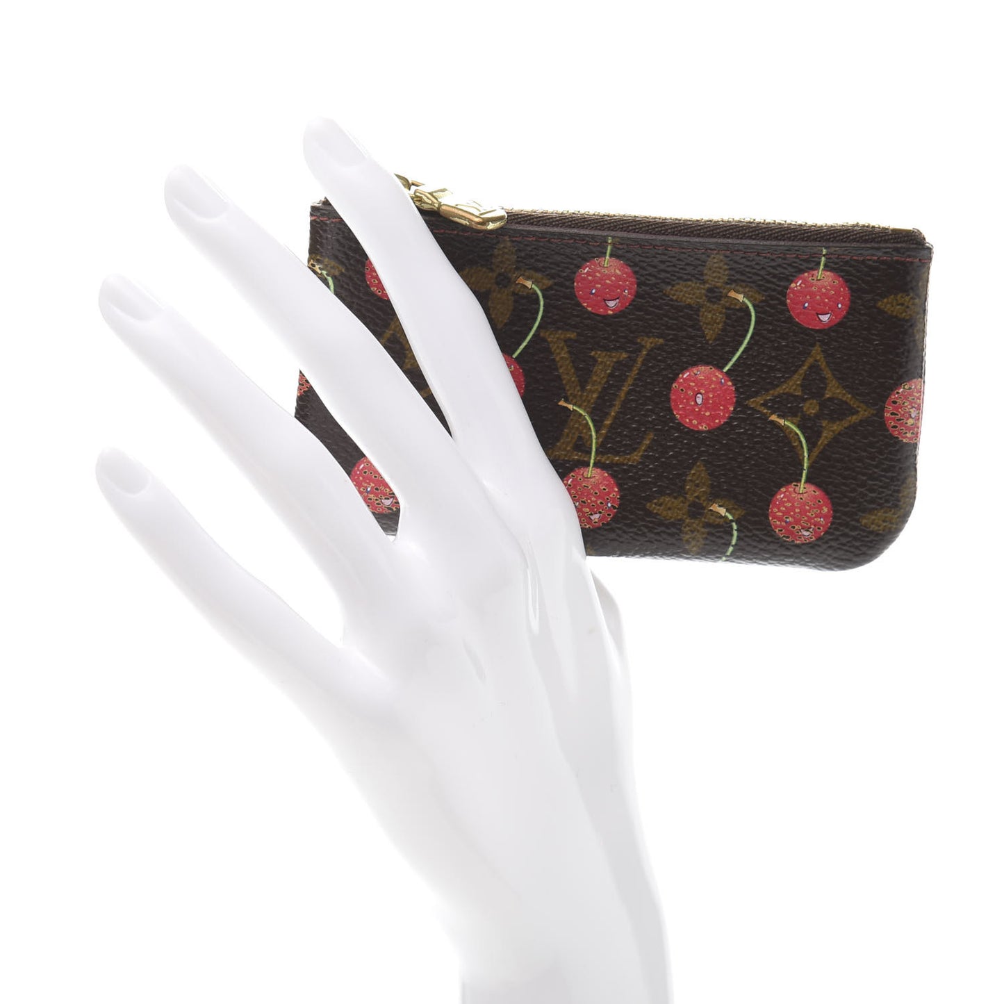 Monogram Cerises Key Pouch