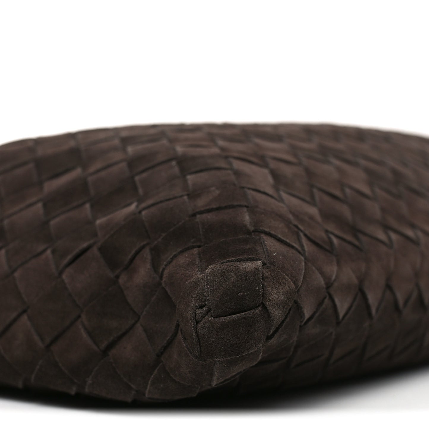Suede Intrecciato Small Hop Fondant