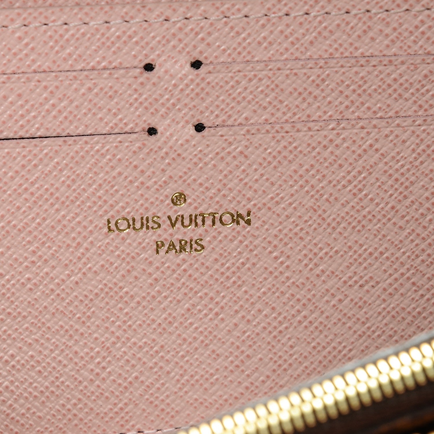 Louis Vuitton Monogram Clemence Wallet Rose Ballerine 6 of 7