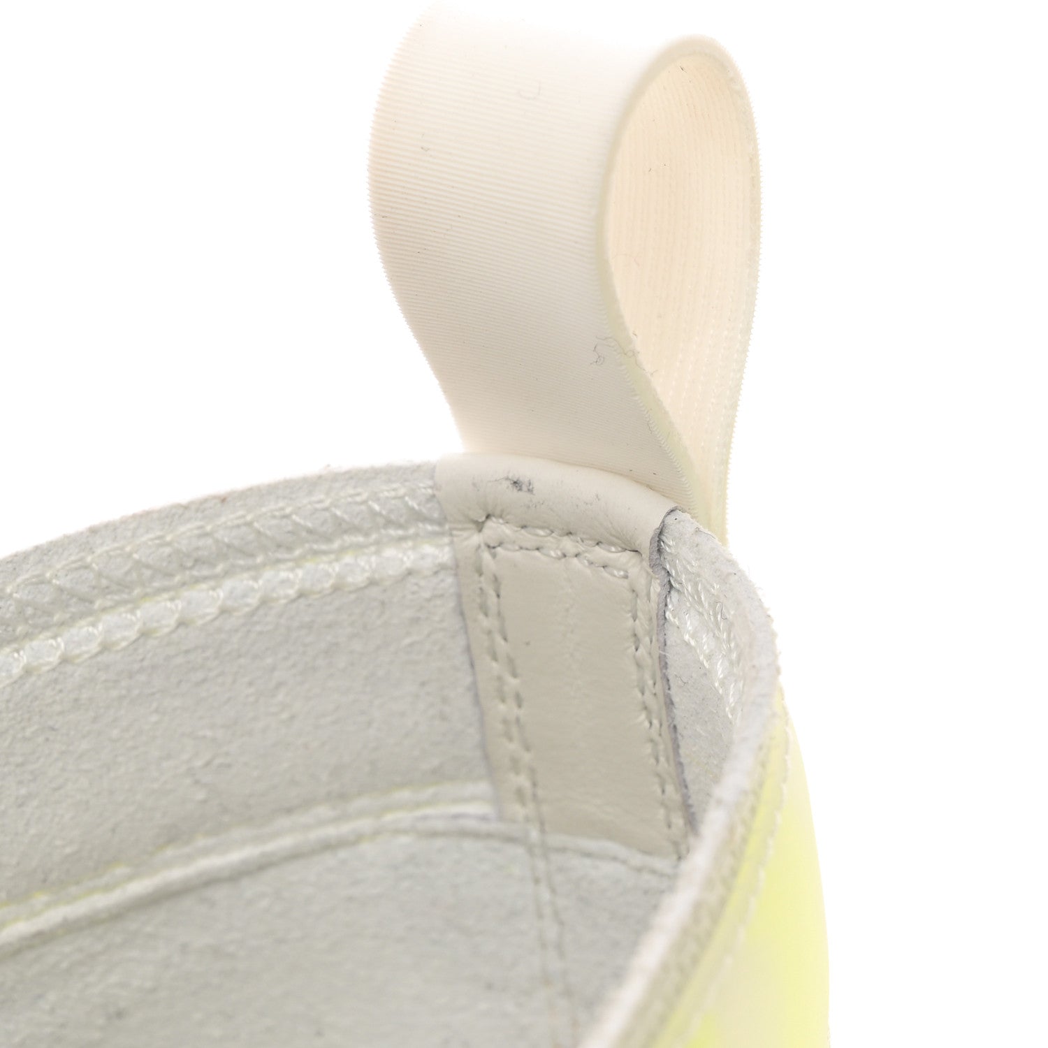 Christian Dior Technical Canvas Oblique Mens B23 Low Top Sneakers 45 Yellow 14 of 15