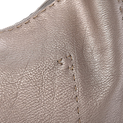 Fendi Cuoio Romano Selleria Hobo Peltro 10 of 13