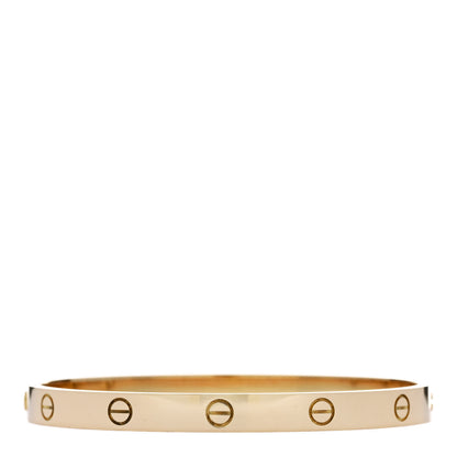 Cartier 18K Yellow Gold LOVE Bracelet 19 2 of 6