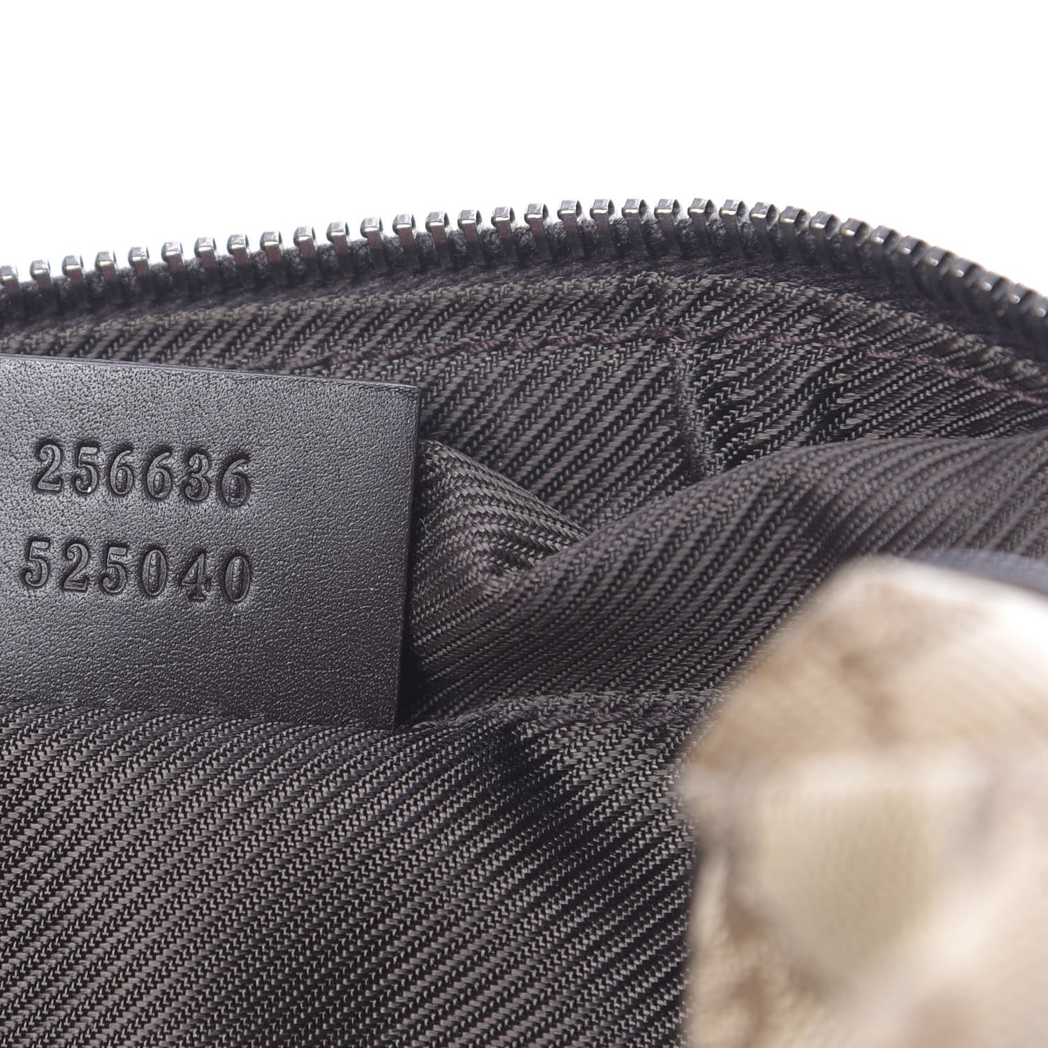 Gucci Monogram Web Small Cosmetic Case Dark Brown 7 of 7