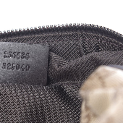 Gucci Monogram Web Small Cosmetic Case Dark Brown 7 of 7