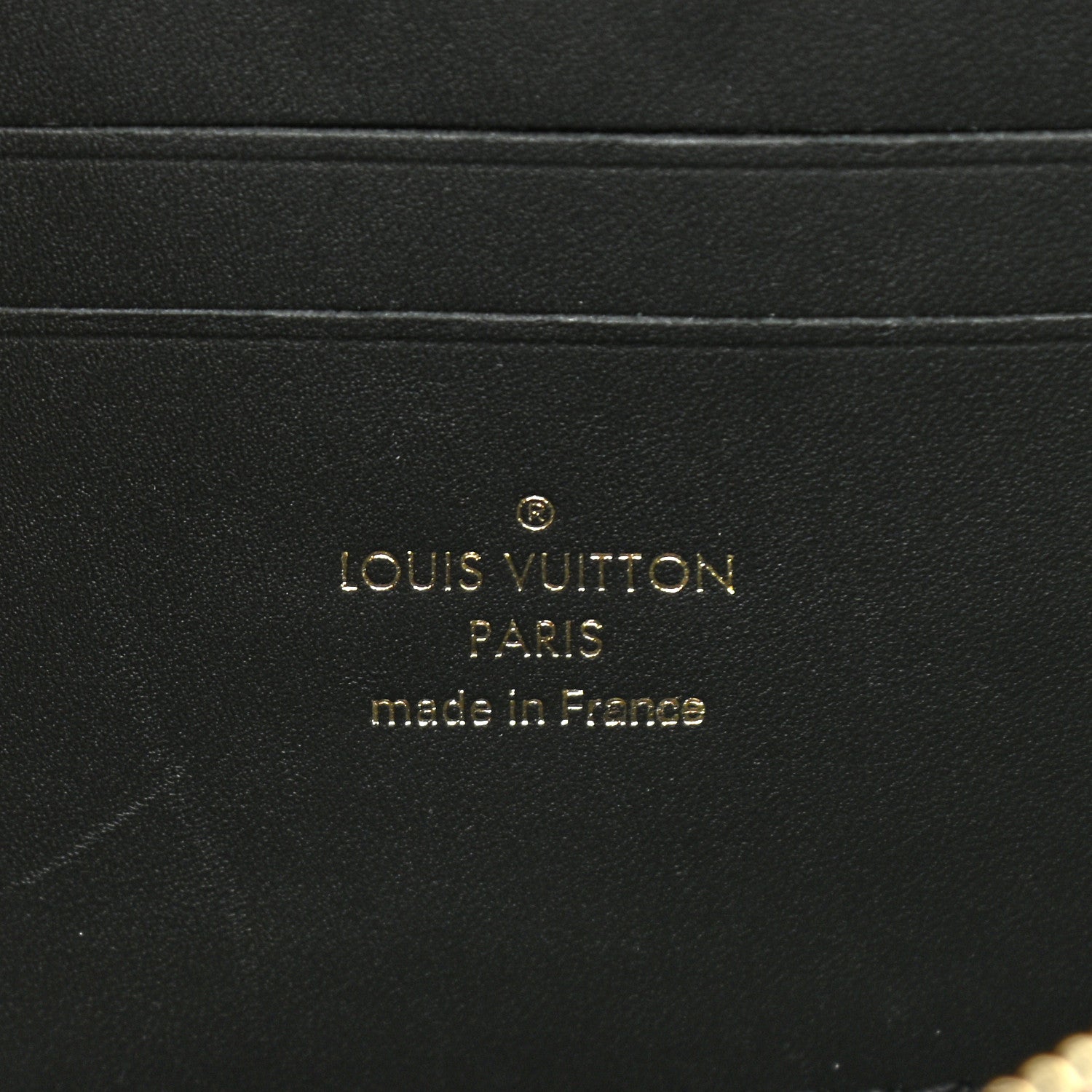 Louis Vuitton Reverse Monogram Dauphine Chain Wallet 6 of 10