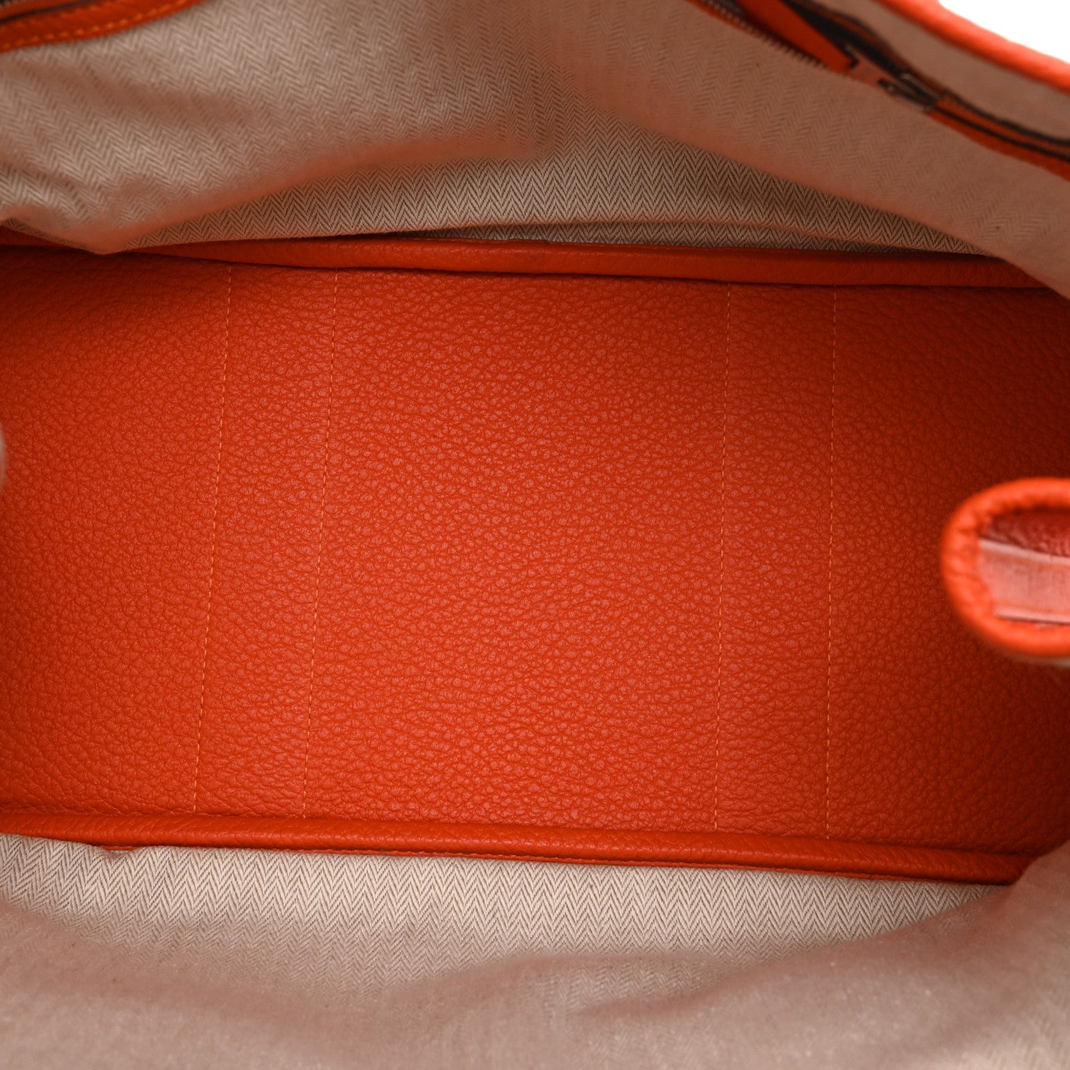 Hermes Vache Country Garden Party 36 MM Orange 5 of 10