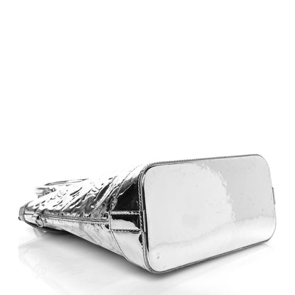 Louis Vuitton Monogram Miroir Lockit Silver 3 of 8