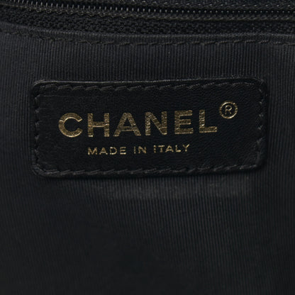 Chanel Calfskin Cerf Executive Shopper Tote Black 4 of 15