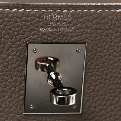 Hermes Togo Kelly Retourne 28 Etoupe 6 of 11