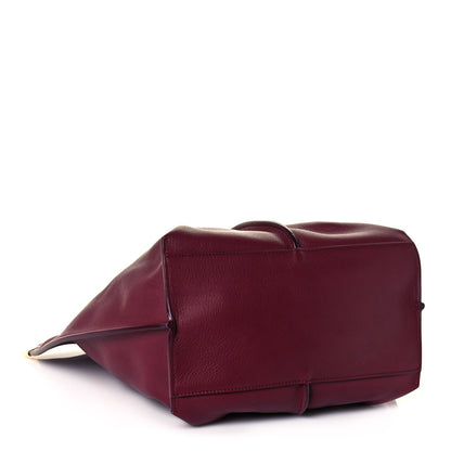 Chloe Smooth Calfskin Medium Vick Tote Burnt Mahogany 5 of 13