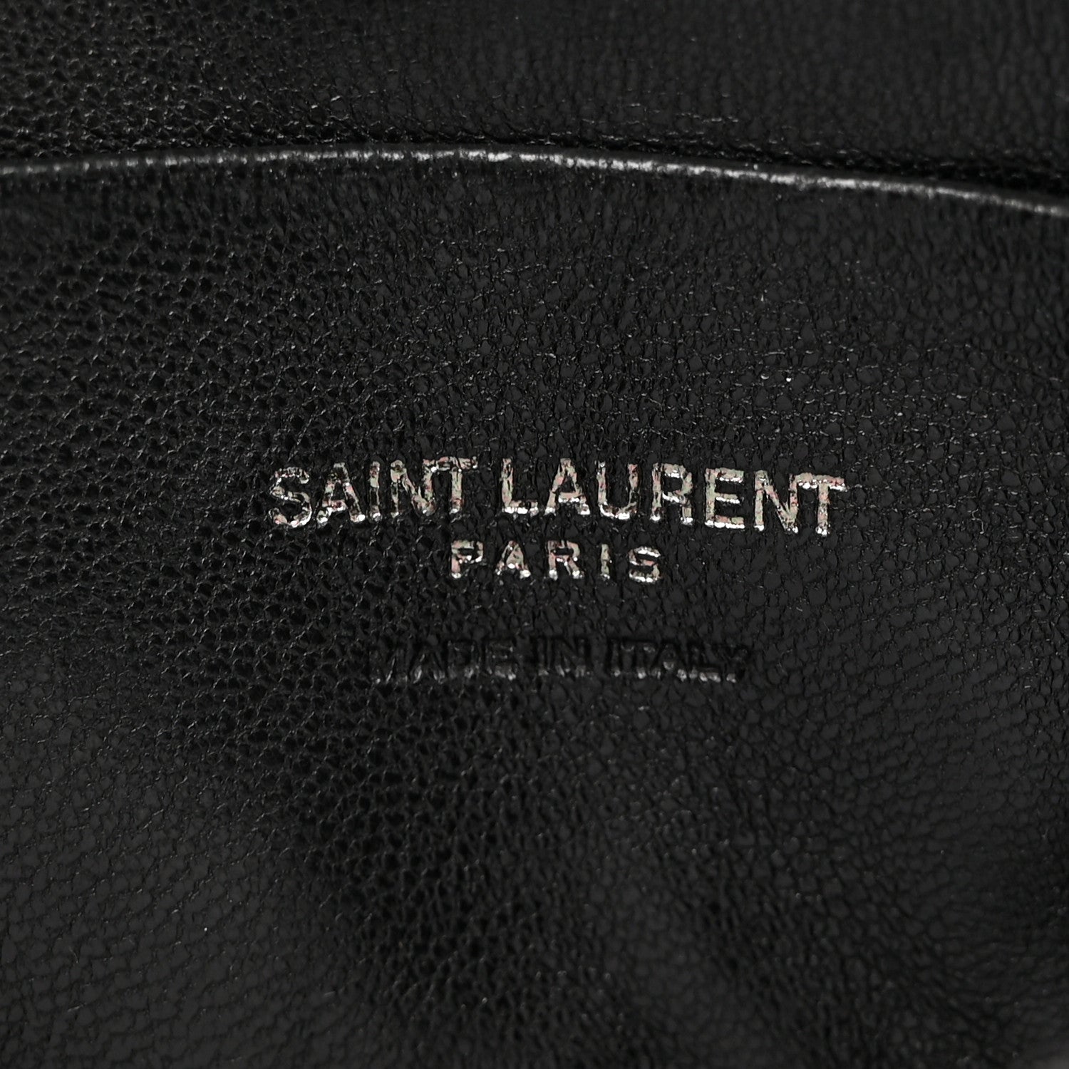 Saint Laurent Grain De Poudre Matelasse Monochrome Monogram Mini Lou Camera Bag Black 6 of 11