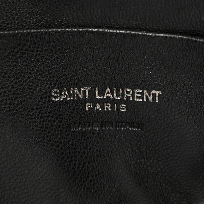 Saint Laurent Grain De Poudre Matelasse Monochrome Monogram Mini Lou Camera Bag Black 6 of 11