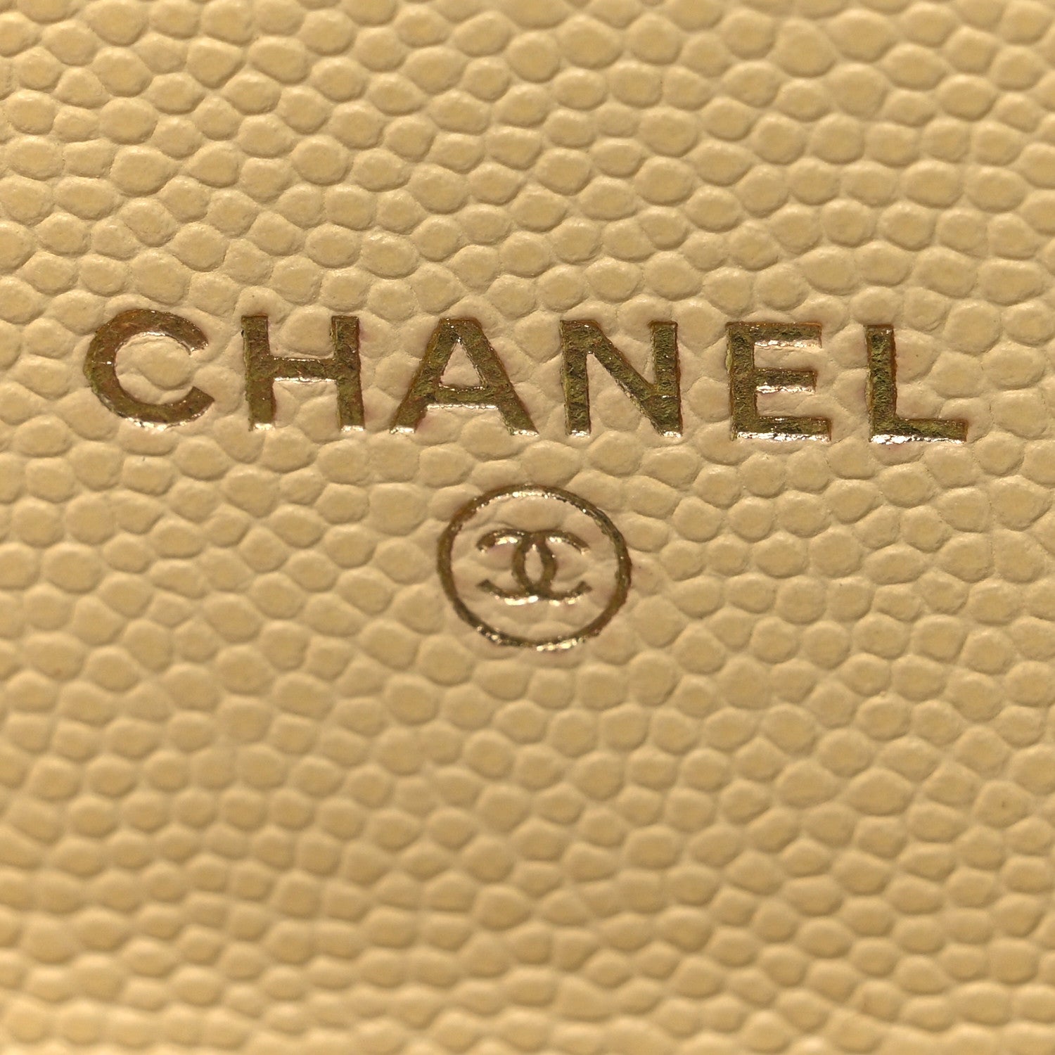 Chanel Caviar Quilted Flap Card Holder On Chain Yellow 6 of 11