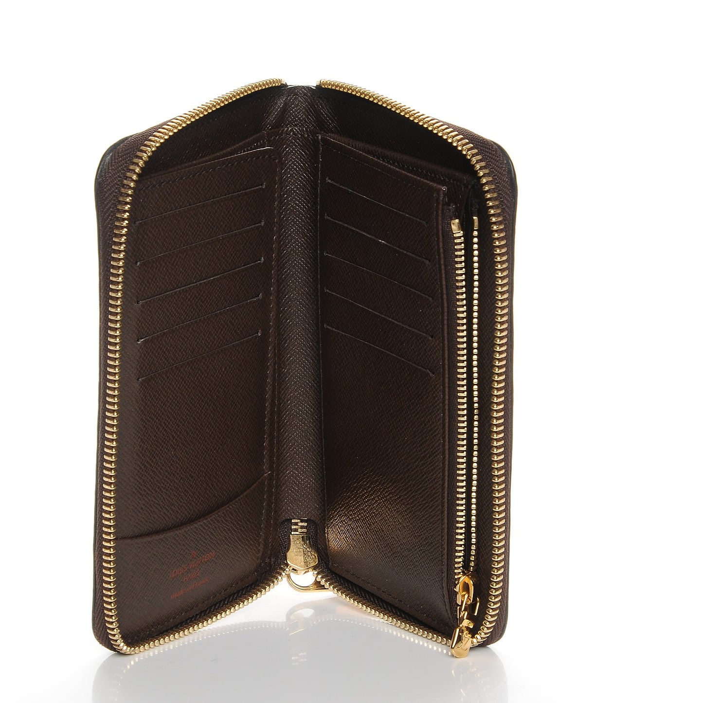 Damier Ebene Zippy Compact Wallet