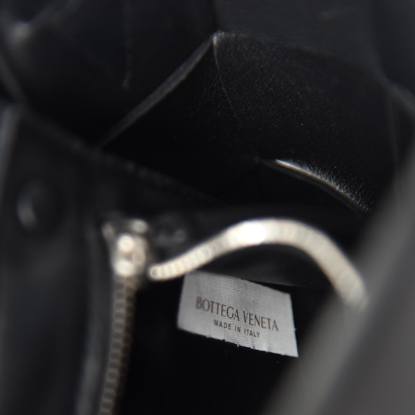 Lambskin Maxi Intrecciato Cassette Crossbody Bag Black