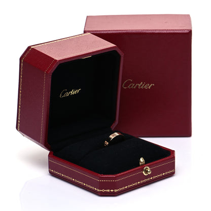 Cartier 18K Pink Gold 3.5mm LOVE Wedding Band Ring 51 5.75 5 of 5