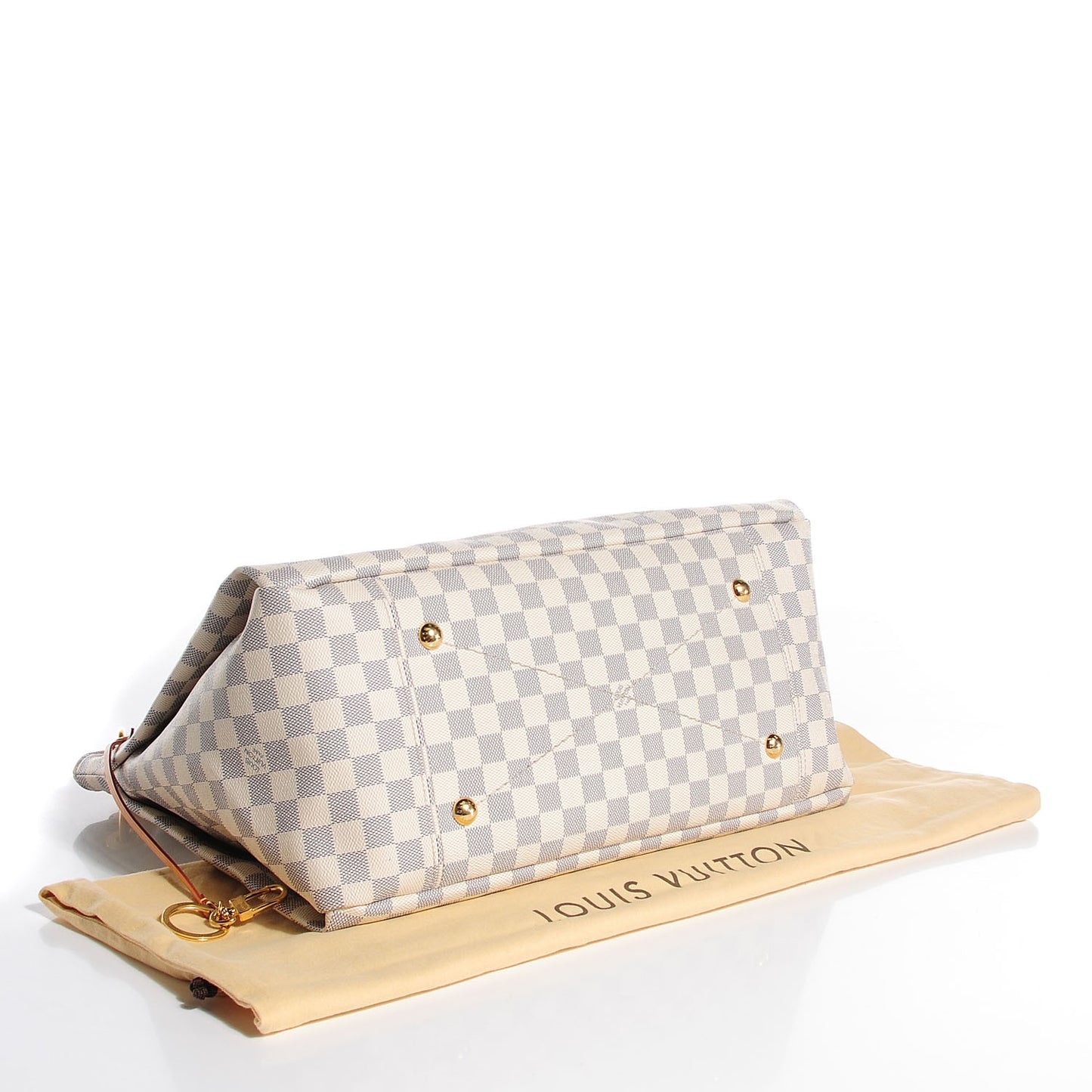 Damier Azur Artsy MM