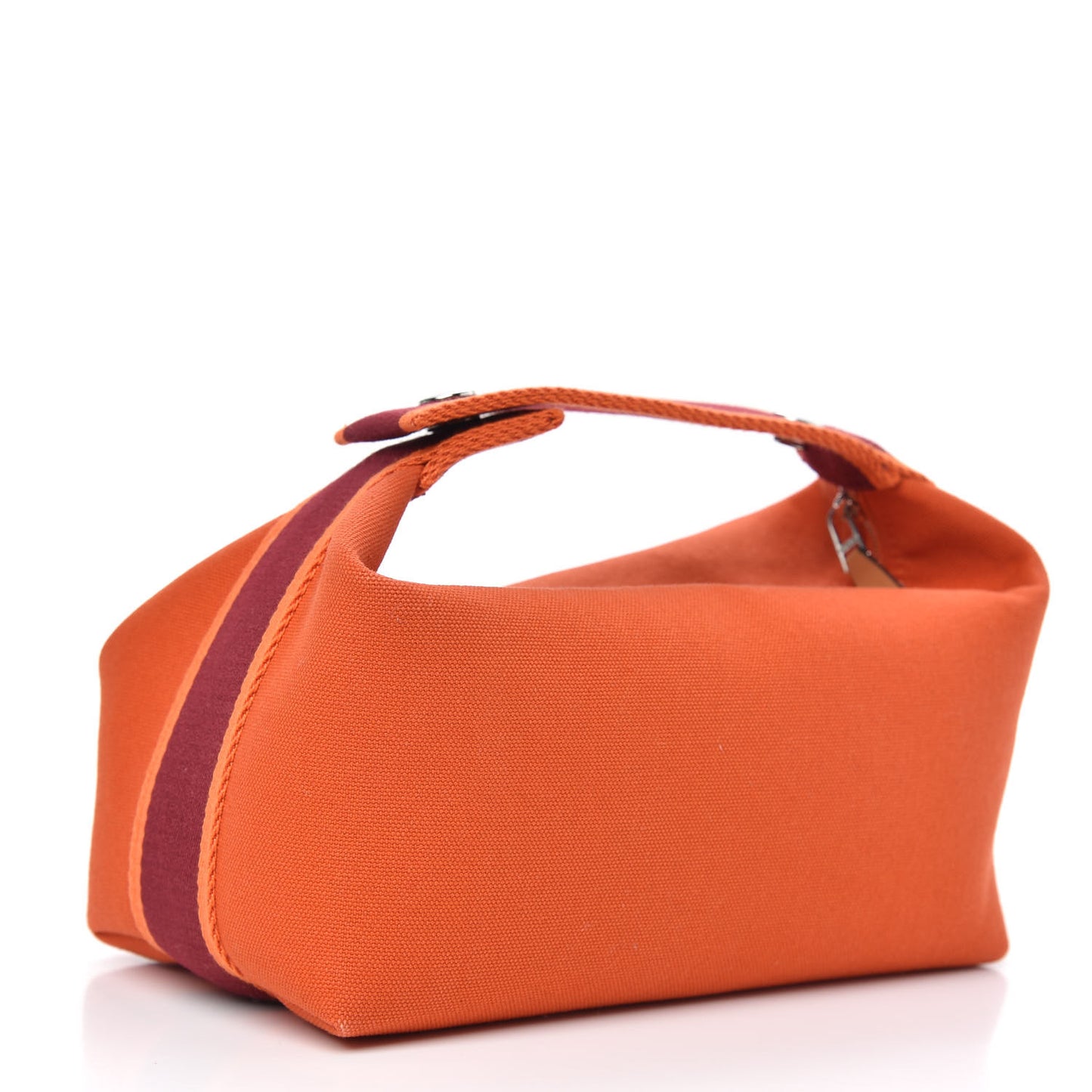 Canvas Small Bride-A-Brac Pouch Orange Burgundy