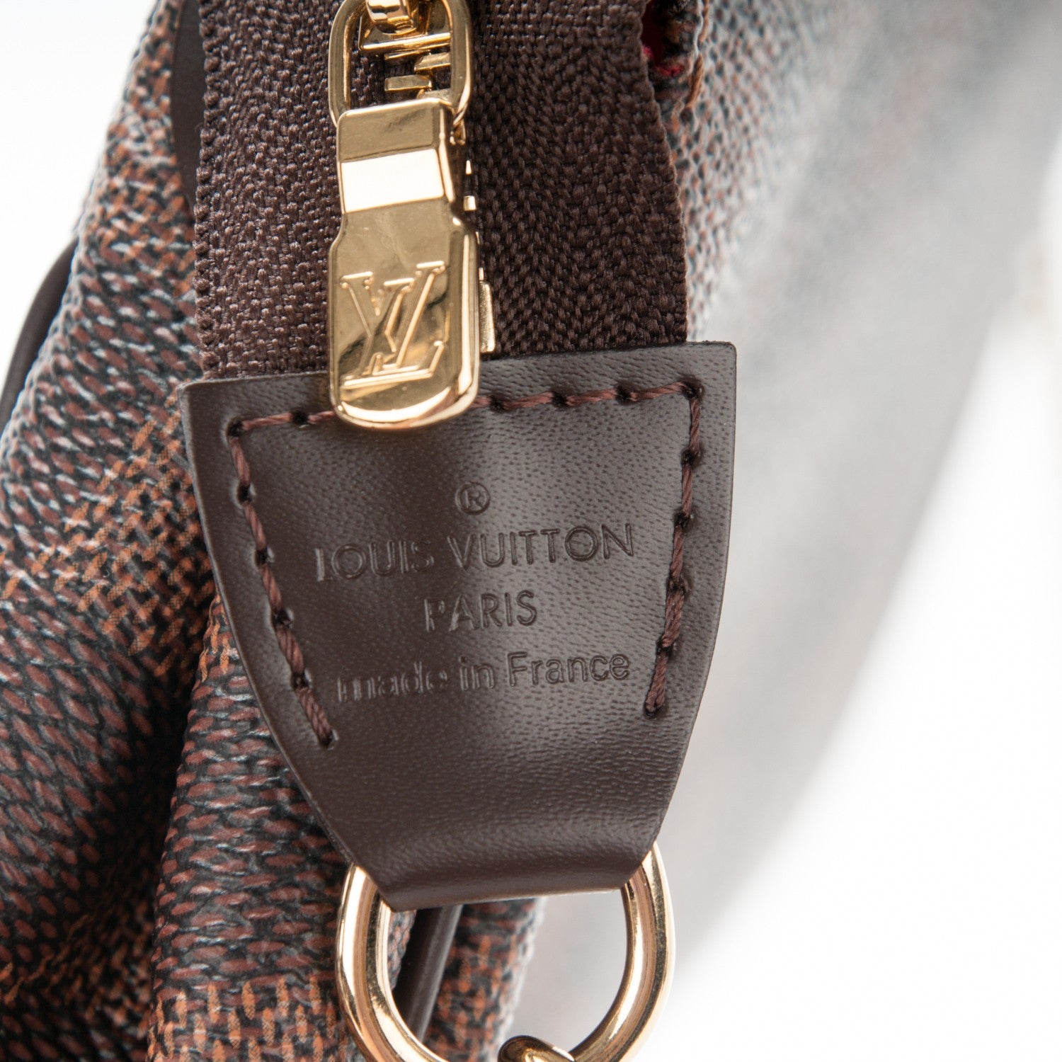 Louis Vuitton Damier Ebene Eva Clutch 7 of 7