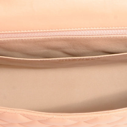 Chanel Lambskin Quilted Jumbo Single Flap Beige 8 of 9