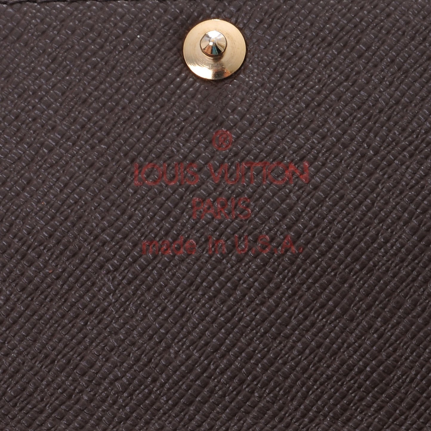 Damier Ebene Sarah Wallet